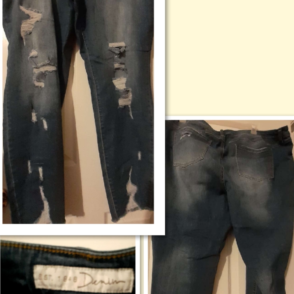 Plus size jeans